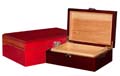 cigar glass top humidor